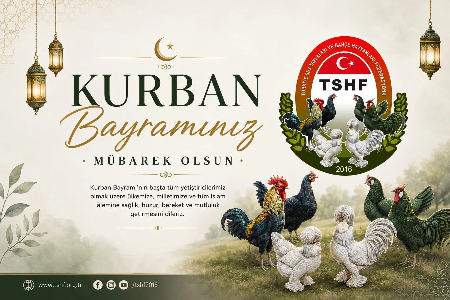 Kurban Bayramınız mübarek olsun.