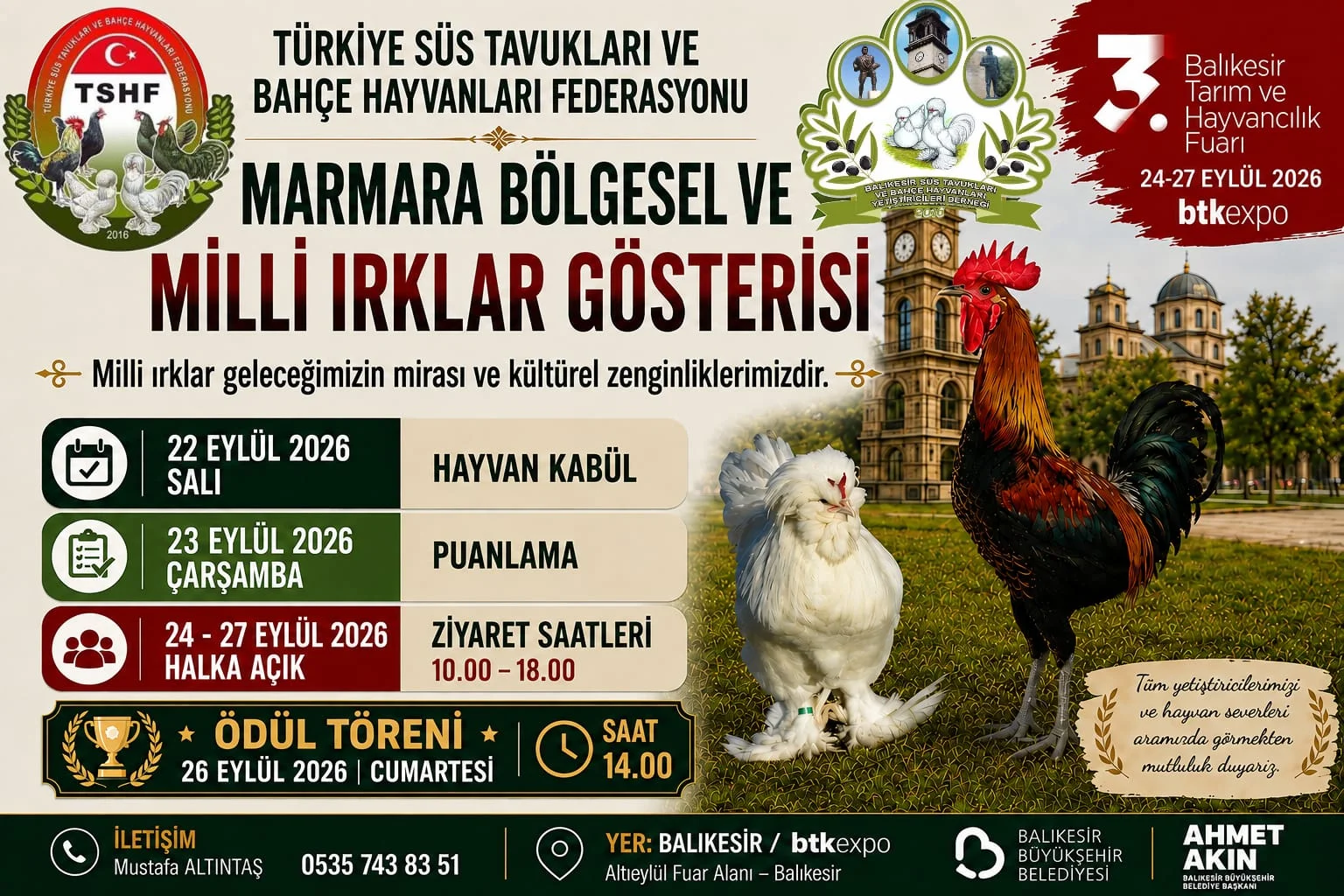 Milli ırklar ve marmara bölgesel gösterisi